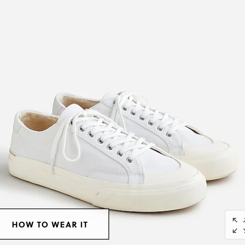 J Crew Collective Canvas Vier sneakers BG641
